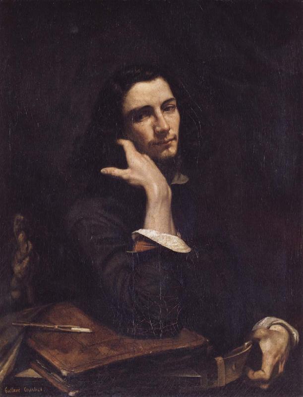 Gustave Courbet Self-Portrait oil painting image